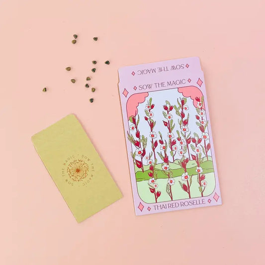 Tarot Seed Pack | Thai Roselle Hibiscus
